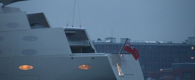 Heck der Sailing Yacht A