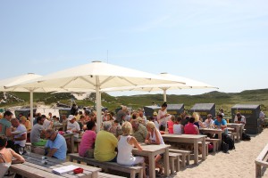 Sansibar Sylt Restaurant im Sommer