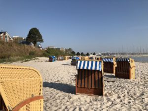 Strandkörbe Strand Schilksee
