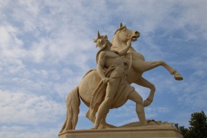 Statue Schloss Schwerin