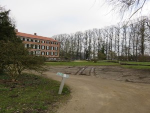 Schlossgarten Eutiner Schloss letzte Arbeiten vor Eröffnung der Landesgartenschau