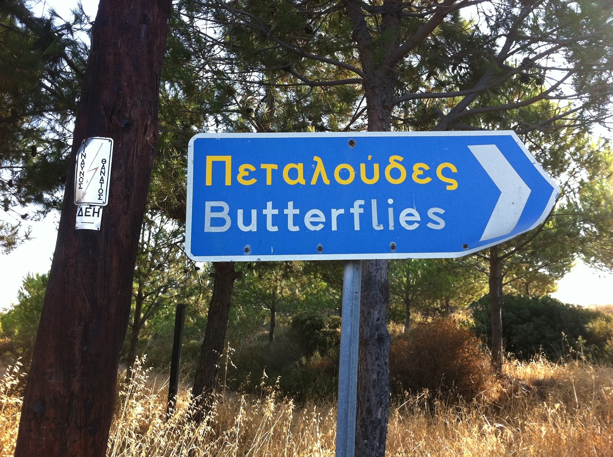 Schmetterlingstal auf Rhodos