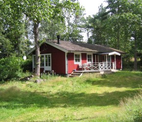 Blockhaus in Schweden