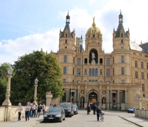 Schweriner Schloss Vorderansicht