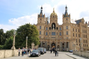 Schweriner Schloss Vorderansicht