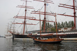 Segelschiff Sedov auf der Kieler Woche 2015 an der Hörn