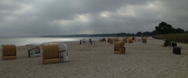 Strandkörbe am Sehlendorfer Strand