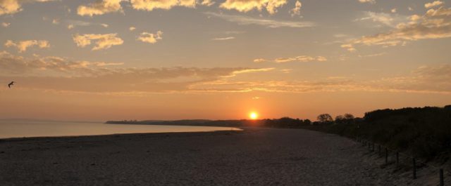 Sehlendorfer Strand Sonnenaufgang