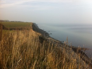 Steilküste Schwedeneck / Stohl bei Kiel in Schleswig-Holstein