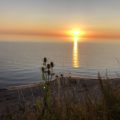 Sonnenaufgang Steilküste Stohl an der Ostsee