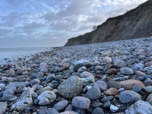 Steilküste Stohl Steine an der Ostsee
