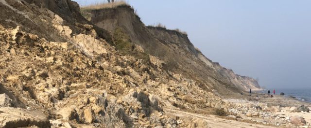Stohl Steilküste Naturstrand Ostsee