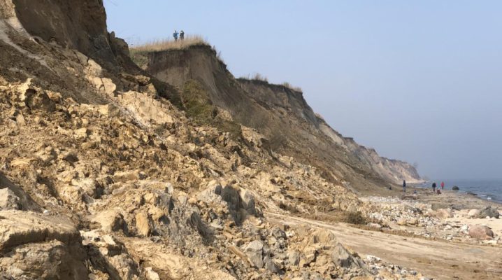 Stohl Steilküste Naturstrand Ostsee