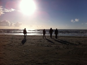Hvide Sande Strand an der Nordsee