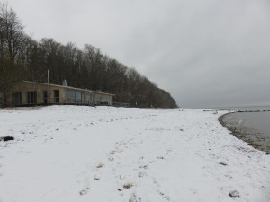 Restaurant StrandHus Dänisch-Nienhof im Winter