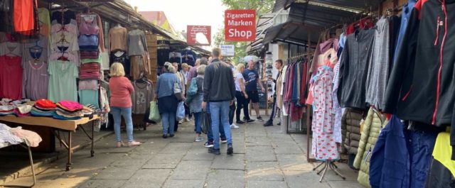 Shopping Polenmarkt Swinemünde auf Usedom