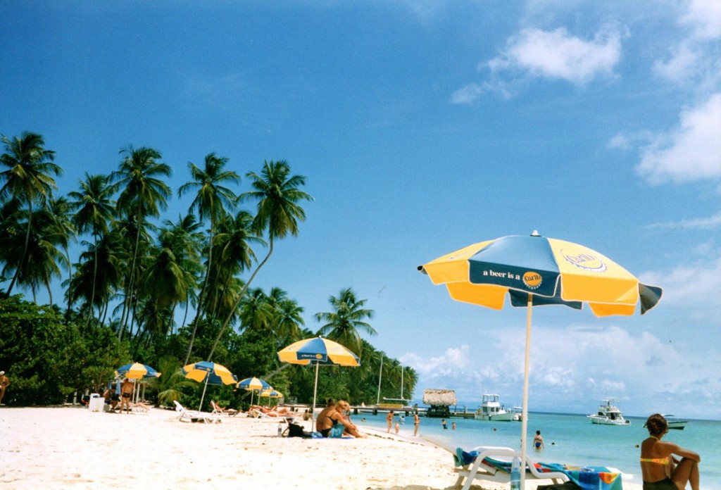 Relaxen am Strand auf Tobago