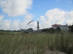 Dünen und Leuchtturm Warnemünde