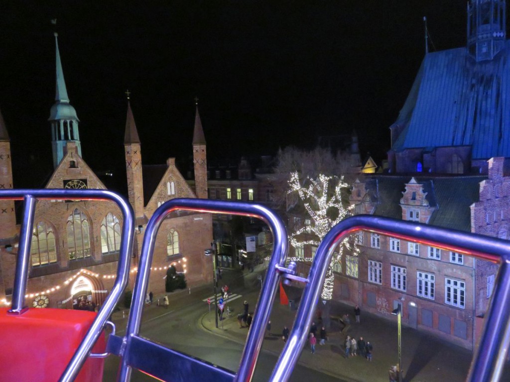Riesenrad Lübecker Weihnachtsmarkt am Koberg